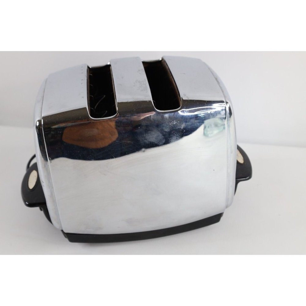 Vtg 70s Mid Century Modern MCM Sunbeam Radiant Control Auto Drop Toaster Chrome - Picture 6 of 9